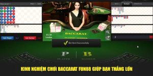 Kinh Nghiệm Chơi Baccarat