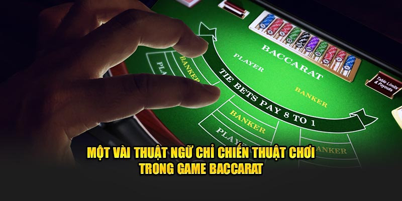 Một vài thuật ngữ chỉ chiến thuật chơi trong game baccarat